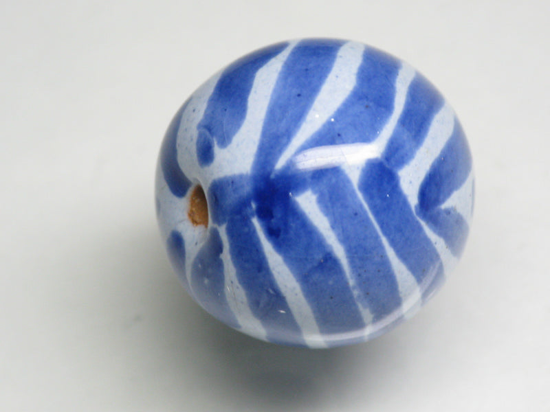 TOKO-BEADS KZ026-18 Kenyan ceramic bead 18mm KZ026-18 ケニアセラミックビーズ 18mmKazuri カズリビーズ Asian bead & African bead  Handmade,Lampeork,bead,asia,india,ethnic,parts,accessory,beads とんぼ玉,ビーズ,トンボ玉,アジア,インド,エスニック,手作り,パーツ,アクセサリー