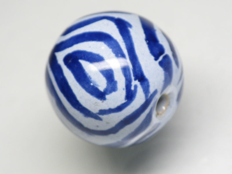 TOKO-BEADS KZ026-20 Kenyan ceramic bead 18mm KZ026-20 ケニアセラミックビーズ 18mmKazuri カズリビーズ Asian bead & African bead  Handmade,Lampeork,bead,asia,india,ethnic,parts,accessory,beads とんぼ玉,ビーズ,トンボ玉,アジア,インド,エスニック,手作り,パーツ,アクセサリー