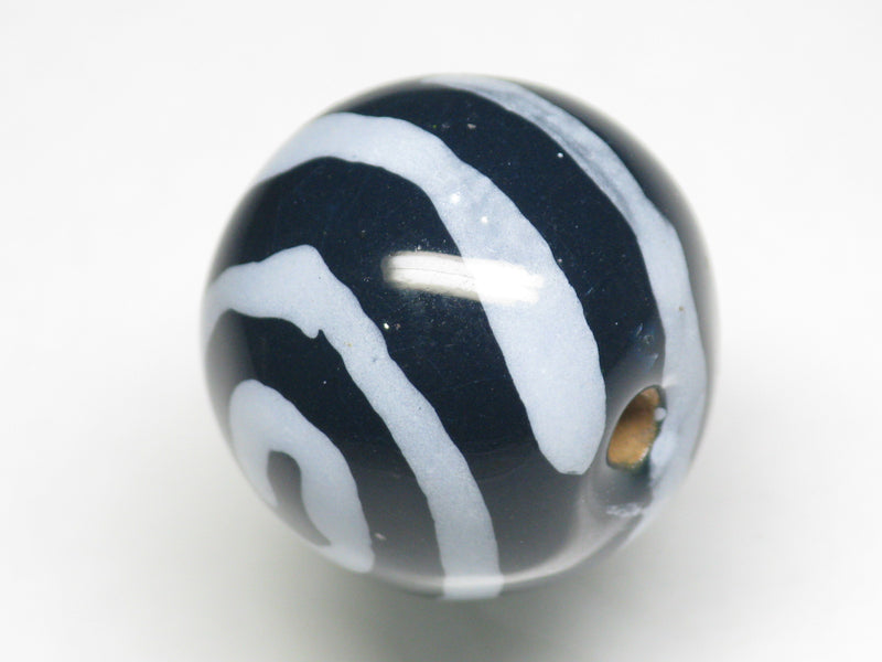 TOKO-BEADS KZ026-22 Kenyan ceramic bead 18mm KZ026-22 ケニアセラミックビーズ 18mmKazuri カズリビーズ Asian bead & African bead  Handmade,Lampeork,bead,asia,india,ethnic,parts,accessory,beads とんぼ玉,ビーズ,トンボ玉,アジア,インド,エスニック,手作り,パーツ,アクセサリー