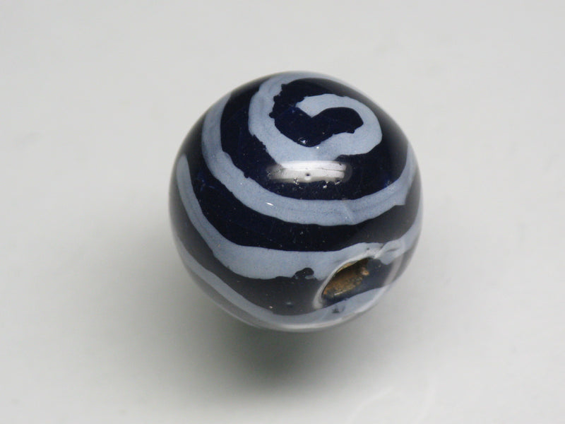 TOKO-BEADS KZ026-24 Kenyan ceramic bead 15mm KZ026-24 ケニアセラミックビーズ 15mmKazuri カズリビーズ Asian bead & African bead  Handmade,Lampeork,bead,asia,india,ethnic,parts,accessory,beads とんぼ玉,ビーズ,トンボ玉,アジア,インド,エスニック,手作り,パーツ,アクセサリー