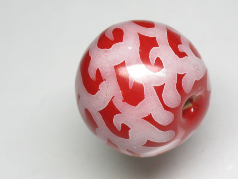 TOKO-BEADS KZ026-33 Kenyan ceramic bead 18mm KZ026-33 ケニアセラミックビーズ 18mmKazuri カズリビーズ Asian bead & African bead  Handmade,Lampeork,bead,asia,india,ethnic,parts,accessory,beads とんぼ玉,ビーズ,トンボ玉,アジア,インド,エスニック,手作り,パーツ,アクセサリー