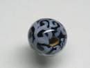 TOKO-BEADS KZ026-35 Kenyan ceramic bead 15mm KZ026-35 ケニアセラミックビーズ 15mmKazuri カズリビーズ Asian bead & African bead  Handmade,Lampeork,bead,asia,india,ethnic,parts,accessory,beads とんぼ玉,ビーズ,トンボ玉,アジア,インド,エスニック,手作り,パーツ,アクセサリー