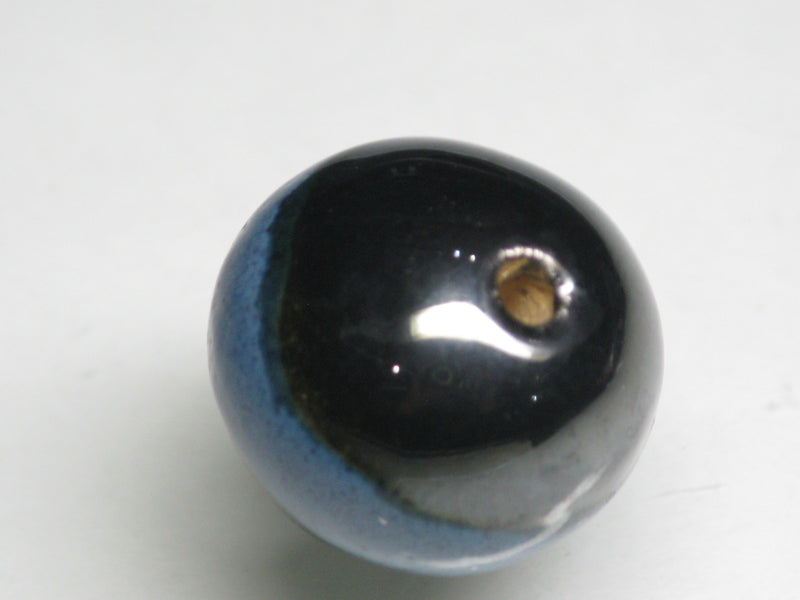 TOKO-BEADS KZ026-38 Kenyan ceramic bead 18mm KZ026-38 ケニアセラミックビーズ 18mmKazuri カズリビーズ Asian bead & African bead  Handmade,Lampeork,bead,asia,india,ethnic,parts,accessory,beads とんぼ玉,ビーズ,トンボ玉,アジア,インド,エスニック,手作り,パーツ,アクセサリー