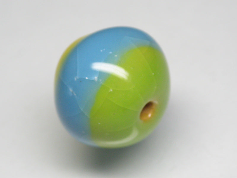 TOKO-BEADS KZ026-39 Kenyan ceramic bead 15.5mm KZ026-39 ケニアセラミックビーズ 15.5mmKazuri カズリビーズ Asian bead & African bead  Handmade,Lampeork,bead,asia,india,ethnic,parts,accessory,beads とんぼ玉,ビーズ,トンボ玉,アジア,インド,エスニック,手作り,パーツ,アクセサリー