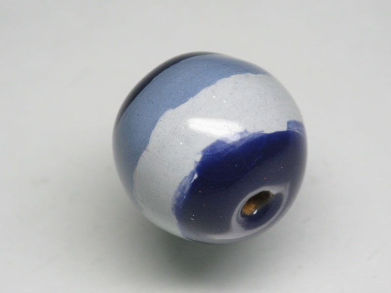 TOKO-BEADS KZ026-40 Kenyan ceramic bead 15.5mm KZ026-40 ケニアセラミックビーズ 15.5mmKazuri カズリビーズ Asian bead & African bead  Handmade,Lampeork,bead,asia,india,ethnic,parts,accessory,beads とんぼ玉,ビーズ,トンボ玉,アジア,インド,エスニック,手作り,パーツ,アクセサリー