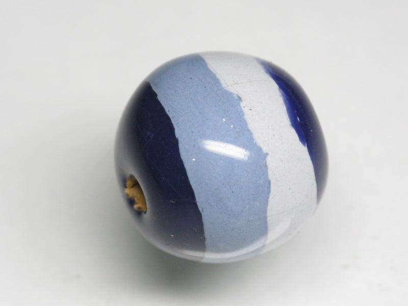 TOKO-BEADS KZ026-40 Kenyan ceramic bead 15.5mm KZ026-40 ケニアセラミックビーズ 15.5mmKazuri カズリビーズ Asian bead & African bead  Handmade,Lampeork,bead,asia,india,ethnic,parts,accessory,beads とんぼ玉,ビーズ,トンボ玉,アジア,インド,エスニック,手作り,パーツ,アクセサリー
