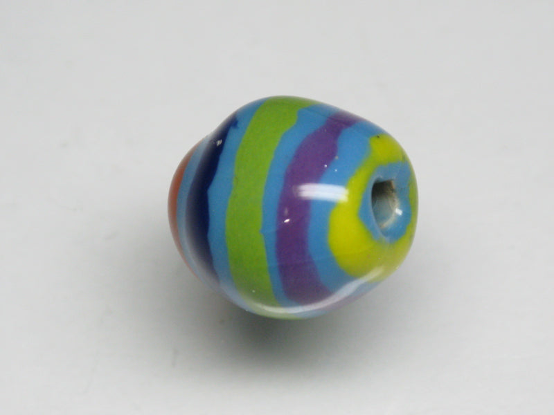 TOKO-BEADS KZ026-42 Kenyan ceramic bead 15mm KZ026-42 ケニアセラミックビーズ 15mmKazuri カズリビーズ Asian bead & African bead  Handmade,Lampeork,bead,asia,india,ethnic,parts,accessory,beads とんぼ玉,ビーズ,トンボ玉,アジア,インド,エスニック,手作り,パーツ,アクセサリー