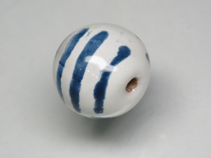 TOKO-BEADS KZ026-43 Kenyan ceramic bead 15mm KZ026-43 ケニアセラミックビーズ 15mmKazuri カズリビーズ Asian bead & African bead  Handmade,Lampeork,bead,asia,india,ethnic,parts,accessory,beads とんぼ玉,ビーズ,トンボ玉,アジア,インド,エスニック,手作り,パーツ,アクセサリー