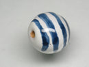 TOKO-BEADS KZ026-43 Kenyan ceramic bead 15mm KZ026-43 ケニアセラミックビーズ 15mmKazuri カズリビーズ Asian bead & African bead  Handmade,Lampeork,bead,asia,india,ethnic,parts,accessory,beads とんぼ玉,ビーズ,トンボ玉,アジア,インド,エスニック,手作り,パーツ,アクセサリー