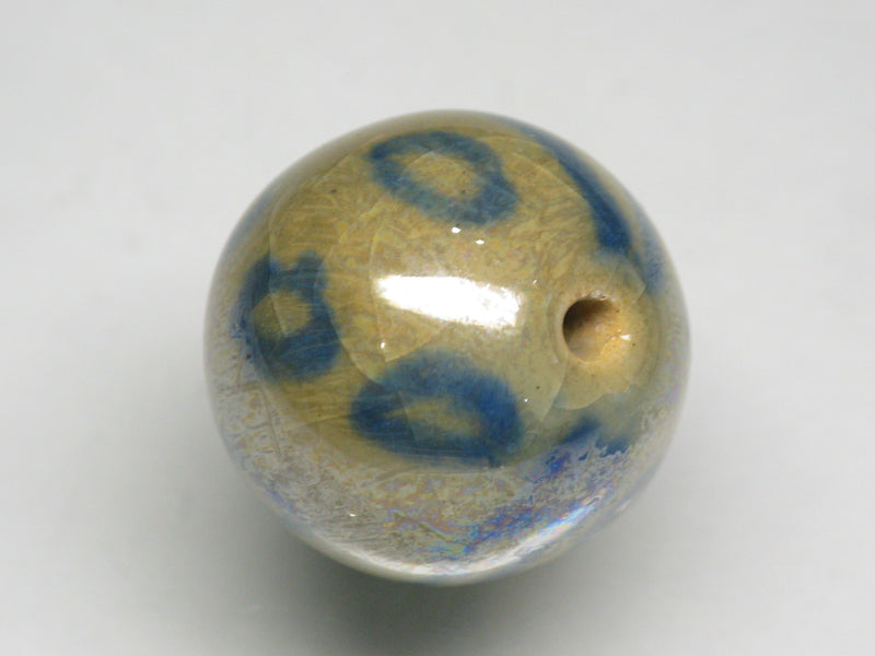 TOKO-BEADS KZ026-50 Kenyan ceramic bead 18mm KZ026-50 ケニアセラミックビーズ 18mmKazuri カズリビーズ Asian bead & African bead  Handmade,Lampeork,bead,asia,india,ethnic,parts,accessory,beads とんぼ玉,ビーズ,トンボ玉,アジア,インド,エスニック,手作り,パーツ,アクセサリー