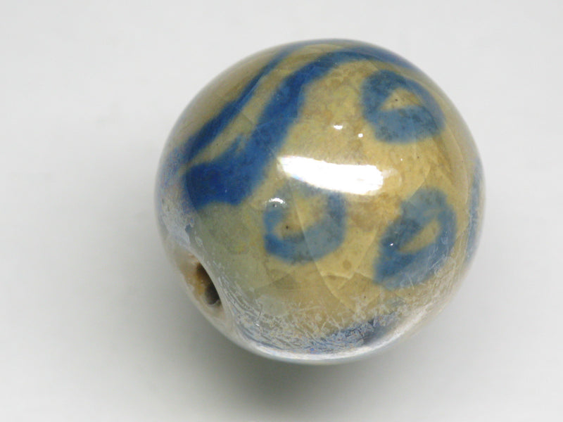 TOKO-BEADS KZ026-50 Kenyan ceramic bead 18mm KZ026-50 ケニアセラミックビーズ 18mmKazuri カズリビーズ Asian bead & African bead  Handmade,Lampeork,bead,asia,india,ethnic,parts,accessory,beads とんぼ玉,ビーズ,トンボ玉,アジア,インド,エスニック,手作り,パーツ,アクセサリー