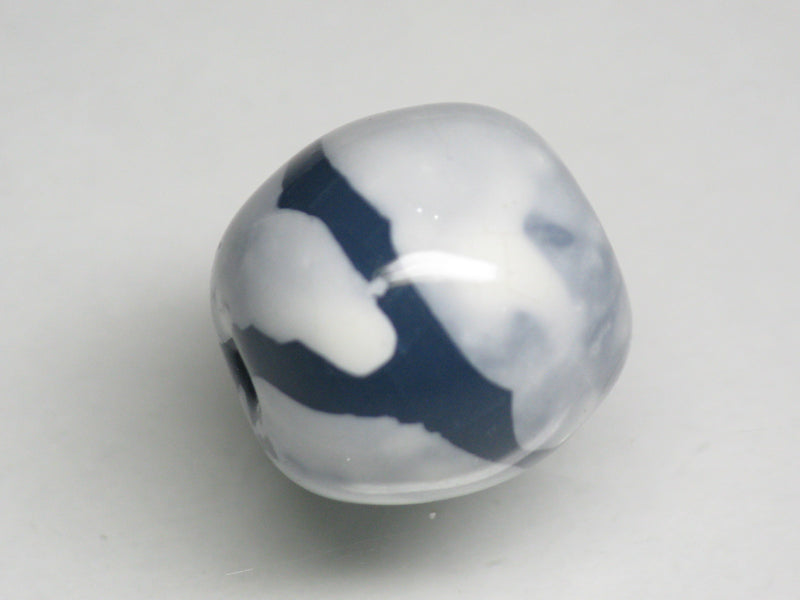 TOKO-BEADS KZ026-52 Kenyan ceramic bead 15.5mm KZ026-52 ケニアセラミックビーズ 15.5mmKazuri カズリビーズ Asian bead & African bead  Handmade,Lampeork,bead,asia,india,ethnic,parts,accessory,beads とんぼ玉,ビーズ,トンボ玉,アジア,インド,エスニック,手作り,パーツ,アクセサリー