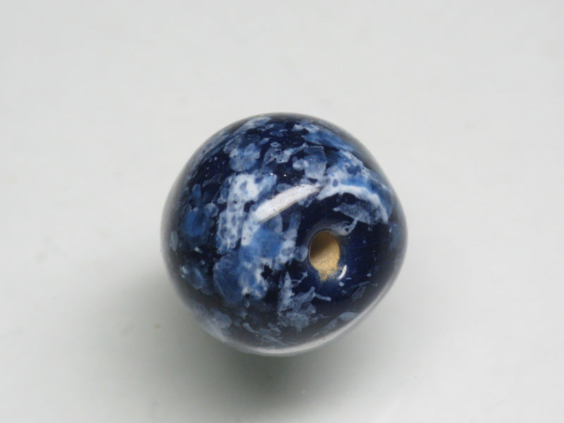 TOKO-BEADS KZ026-63 Kenyan ceramic bead 13.5mm KZ026-63 ケニアセラミックビーズ 13.5mmKazuri カズリビーズ Asian bead & African bead  Handmade,Lampeork,bead,asia,india,ethnic,parts,accessory,beads とんぼ玉,ビーズ,トンボ玉,アジア,インド,エスニック,手作り,パーツ,アクセサリー