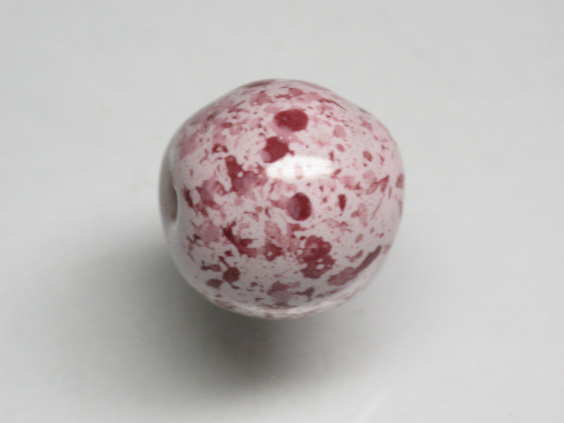 TOKO-BEADS KZ026-66 Kenyan ceramic bead 13mm KZ026-66 ケニアセラミックビーズ 13mmKazuri カズリビーズ Asian bead & African bead  Handmade,Lampeork,bead,asia,india,ethnic,parts,accessory,beads とんぼ玉,ビーズ,トンボ玉,アジア,インド,エスニック,手作り,パーツ,アクセサリー