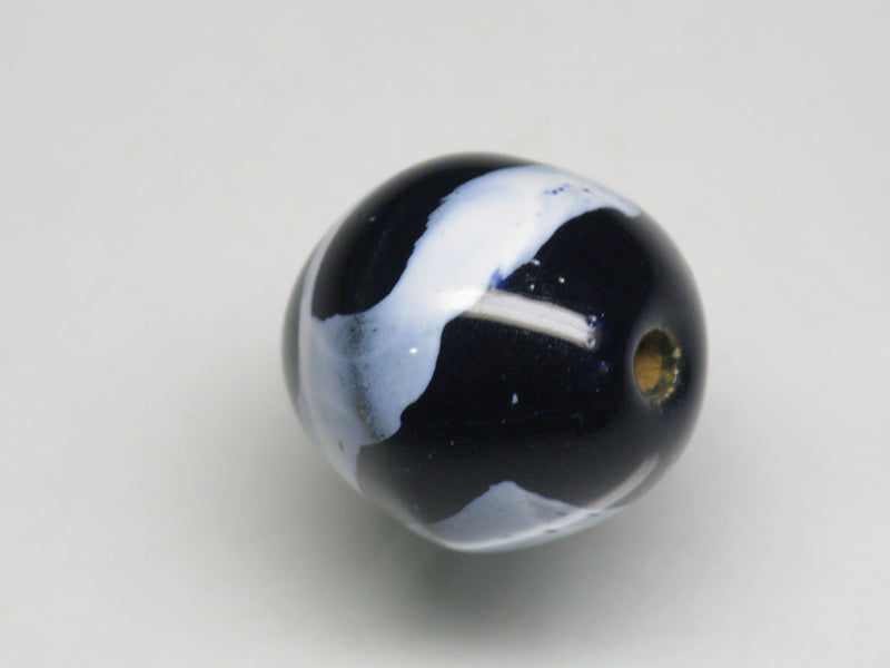 TOKO-BEADS KZ026-69 Kenyan ceramic bead 14.5mm KZ026-69 ケニアセラミックビーズ 14.5mmKazuri カズリビーズ Asian bead & African bead  Handmade,Lampeork,bead,asia,india,ethnic,parts,accessory,beads とんぼ玉,ビーズ,トンボ玉,アジア,インド,エスニック,手作り,パーツ,アクセサリー