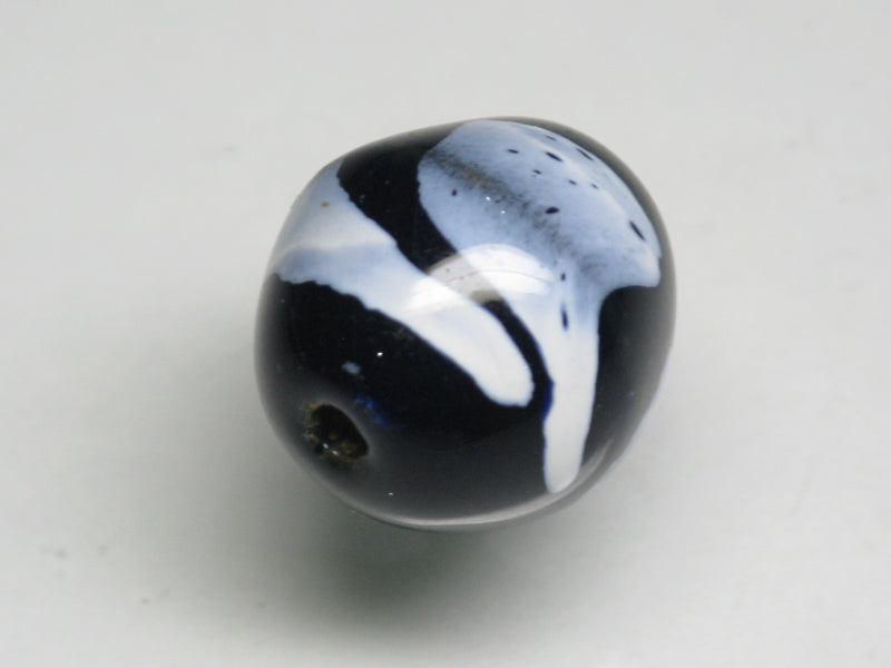 TOKO-BEADS KZ026-69 Kenyan ceramic bead 14.5mm KZ026-69 ケニアセラミックビーズ 14.5mmKazuri カズリビーズ Asian bead & African bead  Handmade,Lampeork,bead,asia,india,ethnic,parts,accessory,beads とんぼ玉,ビーズ,トンボ玉,アジア,インド,エスニック,手作り,パーツ,アクセサリー