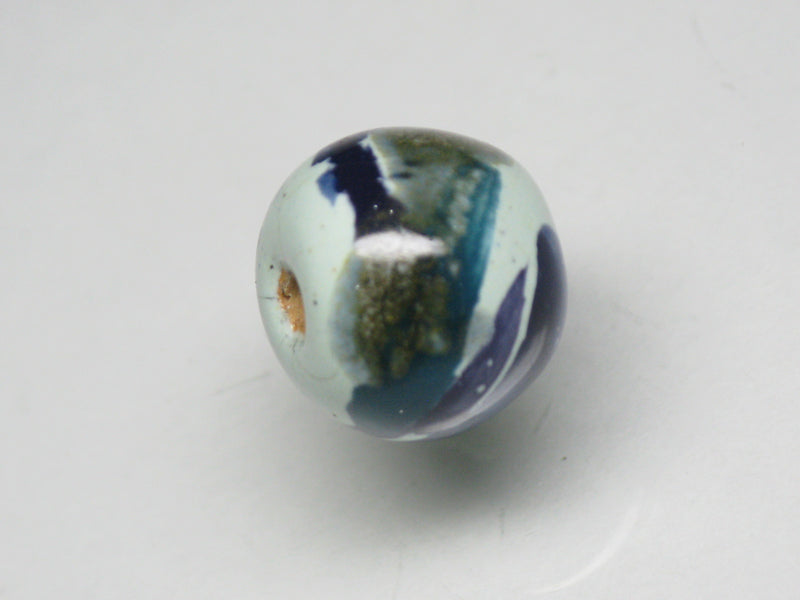 TOKO-BEADS KZ026-71 Kenyan ceramic bead 12.5mm KZ026-71 ケニアセラミックビーズ 12.5mmKazuri カズリビーズ Asian bead & African bead  Handmade,Lampeork,bead,asia,india,ethnic,parts,accessory,beads とんぼ玉,ビーズ,トンボ玉,アジア,インド,エスニック,手作り,パーツ,アクセサリー