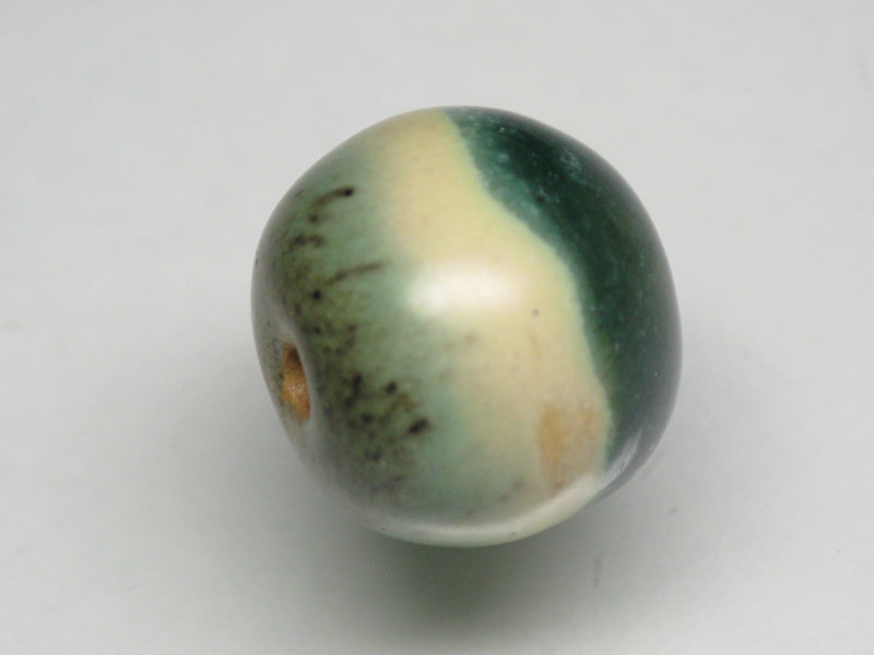 TOKO-BEADS KZ026-79 Kenyan ceramic bead 16mm KZ026-79 ケニアセラミックビーズ 16mmKazuri カズリビーズ Asian bead & African bead  Handmade,Lampeork,bead,asia,india,ethnic,parts,accessory,beads とんぼ玉,ビーズ,トンボ玉,アジア,インド,エスニック,手作り,パーツ,アクセサリー