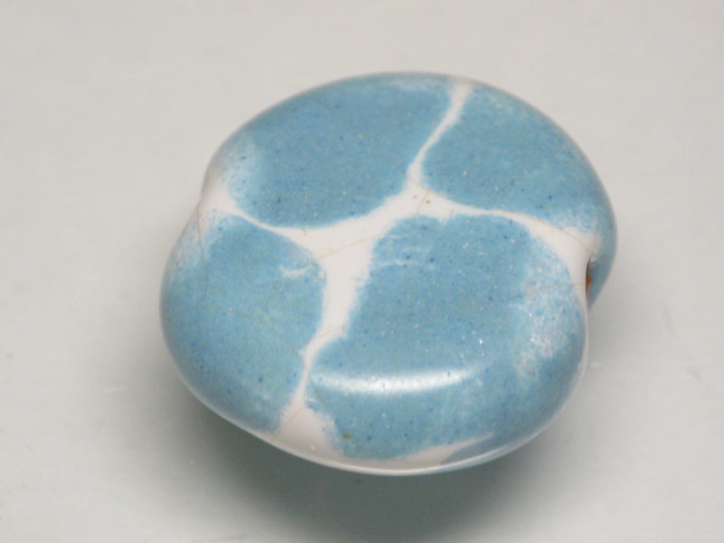 TOKO-BEADS KZ028-01 Kenyan ceramic bead 22mm KZ028-01 ケニアセラミックビーズ 22mmKazuri カズリビーズ Asian bead & African bead  Handmade,Lampeork,bead,asia,india,ethnic,parts,accessory,beads とんぼ玉,ビーズ,トンボ玉,アジア,インド,エスニック,手作り,パーツ,アクセサリー