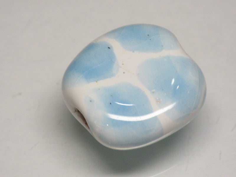 TOKO-BEADS KZ028-02 Kenyan ceramic bead 18.5mm KZ028-02 ケニアセラミックビーズ 18.5mm Asian bead & African bead  Handmade,Lampeork,bead,asia,india,ethnic,parts,accessory,beads とんぼ玉,ビーズ,トンボ玉,アジア,インド,エスニック,手作り,パーツ,アクセサリー