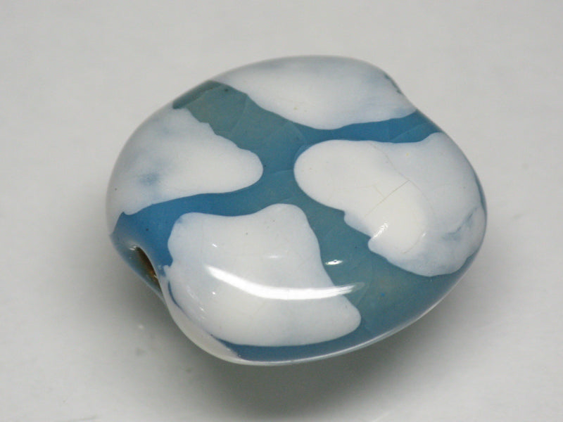 TOKO-BEADS KZ028-04 Kenyan ceramic bead 18.5mm KZ028-04 ケニアセラミックビーズ 18.5mm Asian bead & African bead  Handmade,Lampeork,bead,asia,india,ethnic,parts,accessory,beads とんぼ玉,ビーズ,トンボ玉,アジア,インド,エスニック,手作り,パーツ,アクセサリー