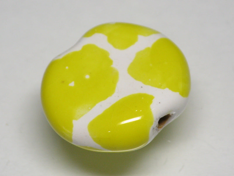 TOKO-BEADS KZ028-10 Kenyan ceramic bead 21mm KZ028-10 ケニアセラミックビーズ 21mmKazuri カズリビーズ Asian bead & African bead  Handmade,Lampeork,bead,asia,india,ethnic,parts,accessory,beads とんぼ玉,ビーズ,トンボ玉,アジア,インド,エスニック,手作り,パーツ,アクセサリー