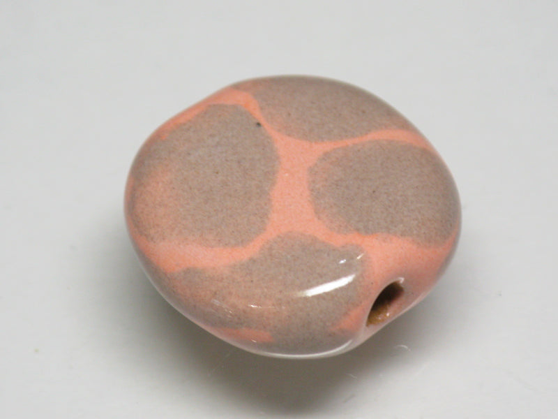 TOKO-BEADS KZ028-11 Kenyan ceramic bead 19.5mm KZ028-11 ケニアセラミックビーズ 19.5mmKazuri カズリビーズ Asian bead & African bead  Handmade,Lampeork,bead,asia,india,ethnic,parts,accessory,beads とんぼ玉,ビーズ,トンボ玉,アジア,インド,エスニック,手作り,パーツ,アクセサリー