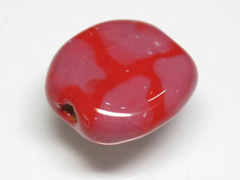 TOKO-BEADS KZ028-12 Kenyan ceramic bead 19mm KZ028-12 ケニアセラミックビーズ 19mm Asian bead & African bead  Handmade,Lampeork,bead,asia,india,ethnic,parts,accessory,beads とんぼ玉,ビーズ,トンボ玉,アジア,インド,エスニック,手作り,パーツ,アクセサリー