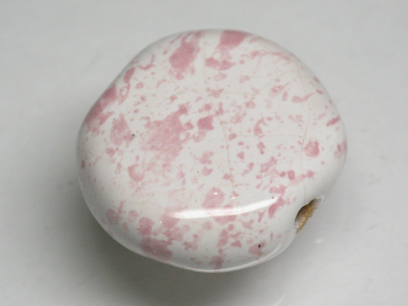 TOKO-BEADS KZ029-01 Kenyan ceramic bead 21~21.5mm KZ029-01 ケニアセラミックビーズ 21~21.5mmKazuri カズリビーズ Asian bead & African bead  Handmade,Lampeork,bead,asia,india,ethnic,parts,accessory,beads とんぼ玉,ビーズ,トンボ玉,アジア,インド,エスニック,手作り,パーツ,アクセサリー