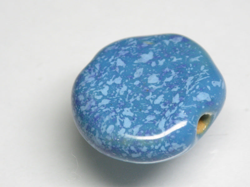 TOKO-BEADS KZ029-08 Kenyan ceramic bead 21mm KZ029-08 ケニアセラミックビーズ 21mmKazuri カズリビーズ Asian bead & African bead  Handmade,Lampeork,bead,asia,india,ethnic,parts,accessory,beads とんぼ玉,ビーズ,トンボ玉,アジア,インド,エスニック,手作り,パーツ,アクセサリー