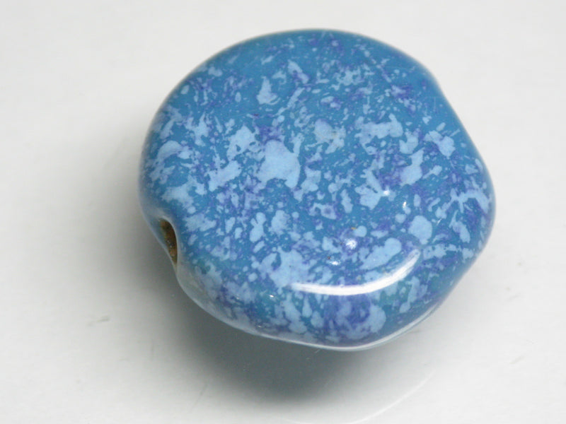 TOKO-BEADS KZ029-08 Kenyan ceramic bead 21mm KZ029-08 ケニアセラミックビーズ 21mmKazuri カズリビーズ Asian bead & African bead  Handmade,Lampeork,bead,asia,india,ethnic,parts,accessory,beads とんぼ玉,ビーズ,トンボ玉,アジア,インド,エスニック,手作り,パーツ,アクセサリー