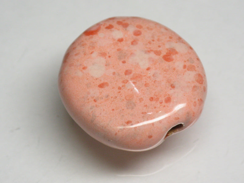 TOKO-BEADS KZ029-12 Kenyan ceramic bead 18.5mm KZ029-12 ケニアセラミックビーズ 18.5mmKazuri カズリビーズ Asian bead & African bead  Handmade,Lampeork,bead,asia,india,ethnic,parts,accessory,beads とんぼ玉,ビーズ,トンボ玉,アジア,インド,エスニック,手作り,パーツ,アクセサリー