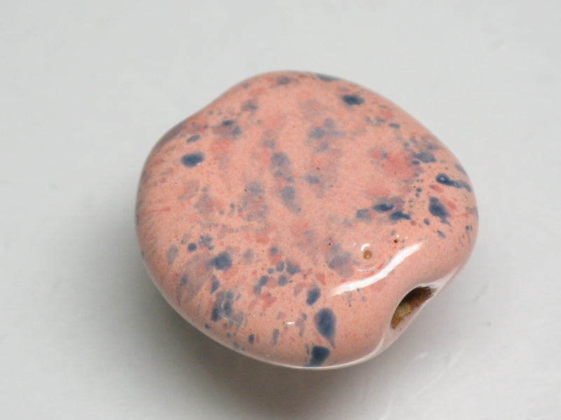TOKO-BEADS KZ029-13 Kenyan ceramic bead 18mm KZ029-13 ケニアセラミックビーズ 18mmKazuri カズリビーズ Asian bead & African bead  Handmade,Lampeork,bead,asia,india,ethnic,parts,accessory,beads とんぼ玉,ビーズ,トンボ玉,アジア,インド,エスニック,手作り,パーツ,アクセサリー