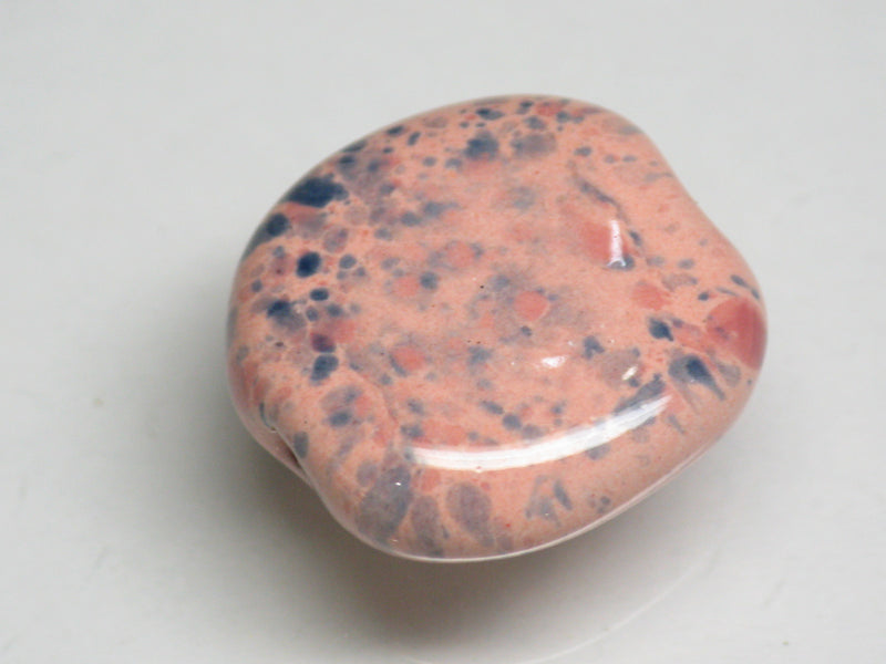 TOKO-BEADS KZ029-13 Kenyan ceramic bead 18mm KZ029-13 ケニアセラミックビーズ 18mmKazuri カズリビーズ Asian bead & African bead  Handmade,Lampeork,bead,asia,india,ethnic,parts,accessory,beads とんぼ玉,ビーズ,トンボ玉,アジア,インド,エスニック,手作り,パーツ,アクセサリー