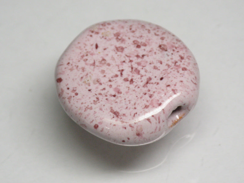 TOKO-BEADS KZ029-14 Kenyan ceramic bead 18.5mm KZ029-14 ケニアセラミックビーズ 18.5mmKazuri カズリビーズ Asian bead & African bead  Handmade,Lampeork,bead,asia,india,ethnic,parts,accessory,beads とんぼ玉,ビーズ,トンボ玉,アジア,インド,エスニック,手作り,パーツ,アクセサリー