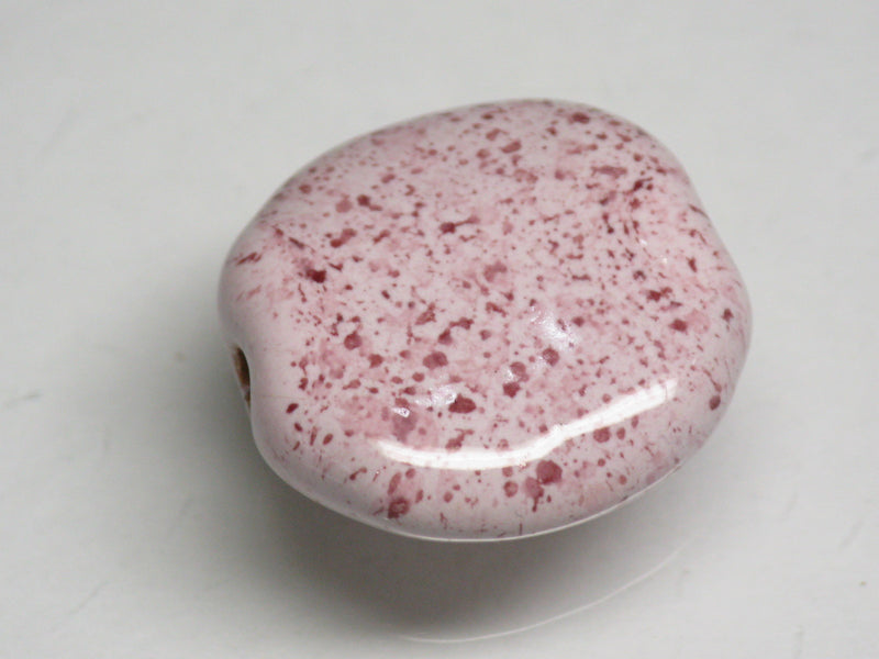 TOKO-BEADS KZ029-14 Kenyan ceramic bead 18.5mm KZ029-14 ケニアセラミックビーズ 18.5mmKazuri カズリビーズ Asian bead & African bead  Handmade,Lampeork,bead,asia,india,ethnic,parts,accessory,beads とんぼ玉,ビーズ,トンボ玉,アジア,インド,エスニック,手作り,パーツ,アクセサリー