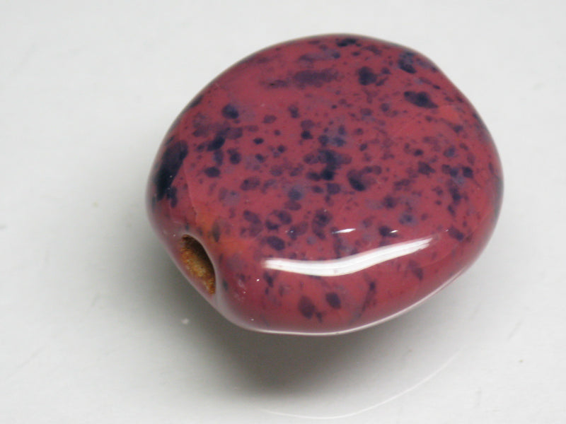 TOKO-BEADS KZ029-15 Kenyan ceramic bead 18.5mm KZ029-15 ケニアセラミックビーズ 18.5mmKazuri カズリビーズ Asian bead & African bead  Handmade,Lampeork,bead,asia,india,ethnic,parts,accessory,beads とんぼ玉,ビーズ,トンボ玉,アジア,インド,エスニック,手作り,パーツ,アクセサリー