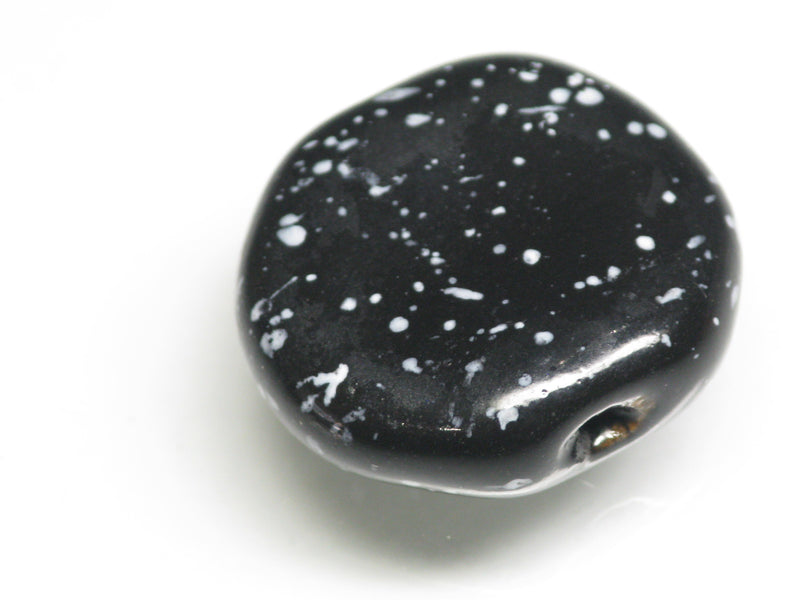 TOKO-BEADS KZ029-17 Kenyan ceramic bead 21mm KZ029-17 ケニアセラミックビーズ 21mmKazuri カズリビーズ Asian bead & African bead  Handmade,Lampeork,bead,asia,india,ethnic,parts,accessory,beads とんぼ玉,ビーズ,トンボ玉,アジア,インド,エスニック,手作り,パーツ,アクセサリー