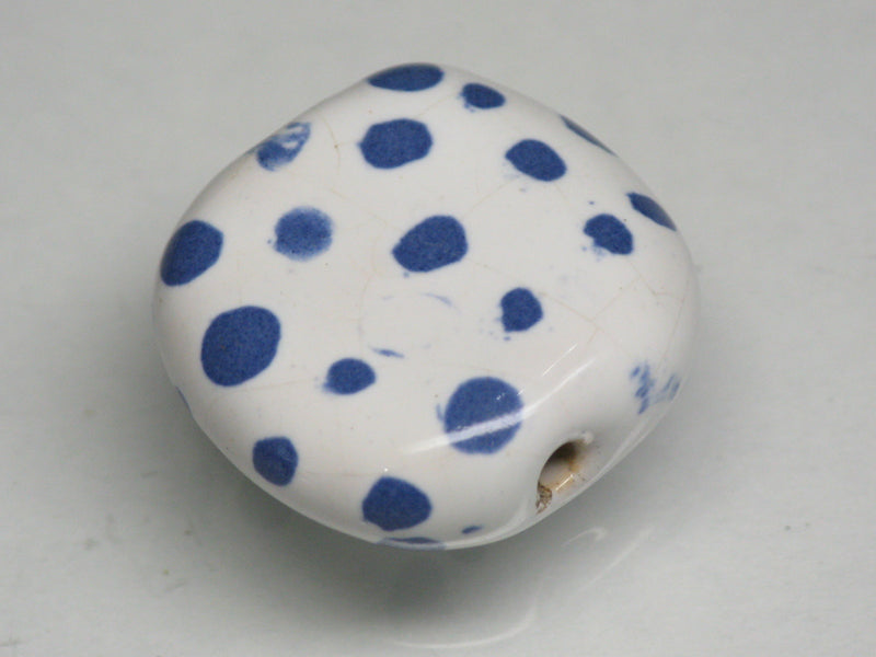 TOKO-BEADS KZ030-03 Kenyan ceramic bead 19mm KZ030-03 ケニアセラミックビーズ 19mmKazuri カズリビーズ Asian bead & African bead  Handmade,Lampeork,bead,asia,india,ethnic,parts,accessory,beads とんぼ玉,ビーズ,トンボ玉,アジア,インド,エスニック,手作り,パーツ,アクセサリー