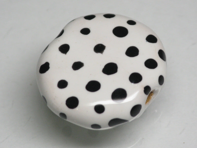 TOKO-BEADS KZ030-06 Kenyan ceramic bead 21mm KZ030-06 ケニアセラミックビーズ 21mmKazuri カズリビーズ Asian bead & African bead  Handmade,Lampeork,bead,asia,india,ethnic,parts,accessory,beads とんぼ玉,ビーズ,トンボ玉,アジア,インド,エスニック,手作り,パーツ,アクセサリー