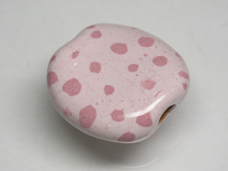 TOKO-BEADS KZ030-08 Kenyan ceramic bead 18mm KZ030-08 ケニアセラミックビーズ 18mmKazuri カズリビーズ Asian bead & African bead  Handmade,Lampeork,bead,asia,india,ethnic,parts,accessory,beads とんぼ玉,ビーズ,トンボ玉,アジア,インド,エスニック,手作り,パーツ,アクセサリー