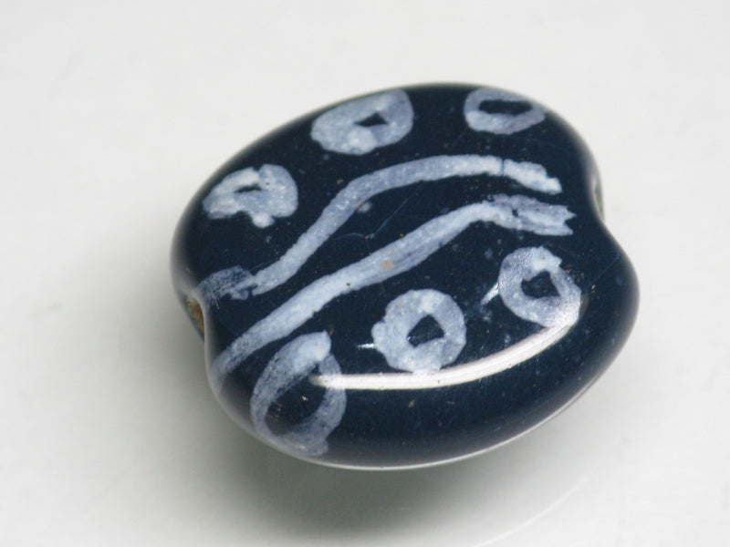 TOKO-BEADS KZ031-10 Kenyan ceramic bead 19mm KZ031-10 ケニアセラミックビーズ 19mmKazuri カズリビーズ Asian bead & African bead  Handmade,Lampeork,bead,asia,india,ethnic,parts,accessory,beads とんぼ玉,ビーズ,トンボ玉,アジア,インド,エスニック,手作り,パーツ,アクセサリー
