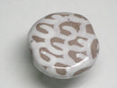 TOKO-BEADS KZ032-01 Kenyan ceramic bead 21mm KZ032-01 ケニアセラミックビーズ 21mmKazuri カズリビーズ Asian bead & African bead  Handmade,Lampeork,bead,asia,india,ethnic,parts,accessory,beads とんぼ玉,ビーズ,トンボ玉,アジア,インド,エスニック,手作り,パーツ,アクセサリー