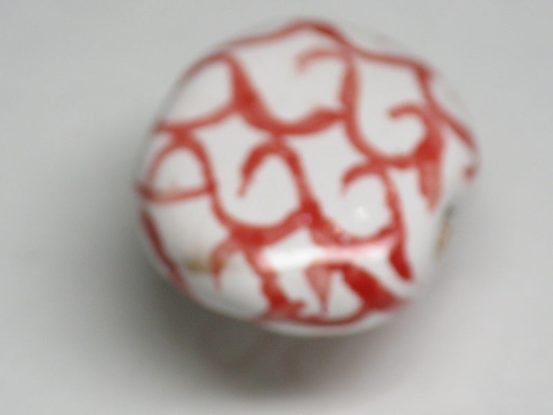 TOKO-BEADS KZ032-02 Kenyan ceramic bead 22mm KZ032-02 ケニアセラミックビーズ 22mmKazuri カズリビーズ Asian bead & African bead  Handmade,Lampeork,bead,asia,india,ethnic,parts,accessory,beads とんぼ玉,ビーズ,トンボ玉,アジア,インド,エスニック,手作り,パーツ,アクセサリー