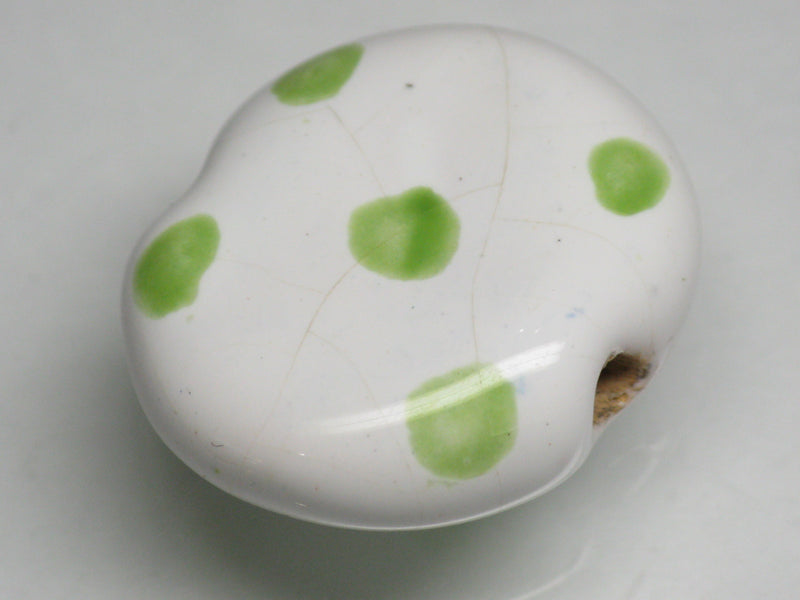 TOKO-BEADS KZ034-01 Kenyan ceramic bead 22mm KZ034-01 ケニアセラミックビーズ 22mmKazuri カズリビーズ Asian bead & African bead  Handmade,Lampeork,bead,asia,india,ethnic,parts,accessory,beads とんぼ玉,ビーズ,トンボ玉,アジア,インド,エスニック,手作り,パーツ,アクセサリー