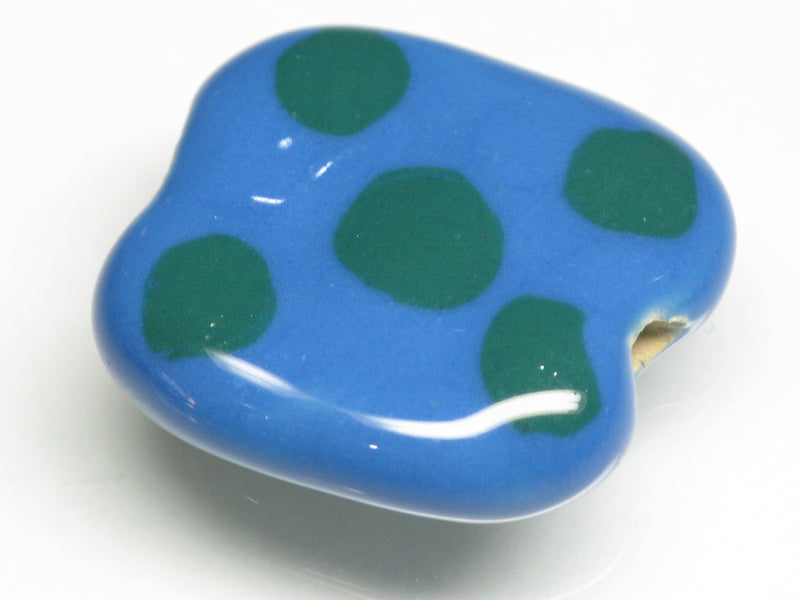 TOKO-BEADS KZ034-04 Kenyan ceramic bead 21mm KZ034-04 ケニアセラミックビーズ 21mmKazuri カズリビーズ Asian bead & African bead  Handmade,Lampeork,bead,asia,india,ethnic,parts,accessory,beads とんぼ玉,ビーズ,トンボ玉,アジア,インド,エスニック,手作り,パーツ,アクセサリー