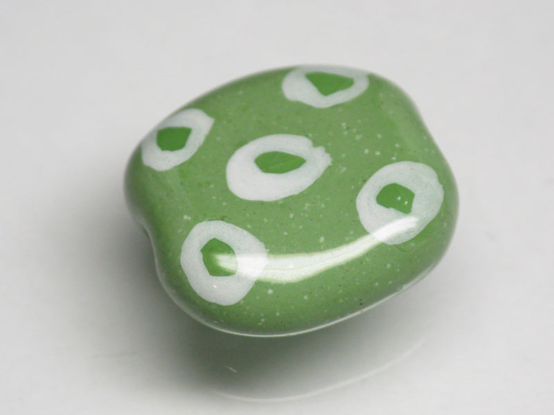 TOKO-BEADS KZ034-06 Kenyan ceramic bead 18mm KZ034-06 ケニアセラミックビーズ 18mm Asian bead & African bead  Handmade,Lampeork,bead,asia,india,ethnic,parts,accessory,beads とんぼ玉,ビーズ,トンボ玉,アジア,インド,エスニック,手作り,パーツ,アクセサリー