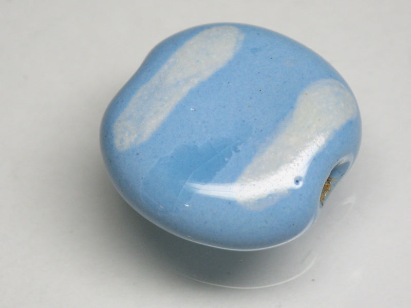 TOKO-BEADS KZ034-24 Kenyan ceramic bead 18mm KZ034-24 ケニアセラミックビーズ 18mmKazuri カズリビーズ Asian bead & African bead  Handmade,Lampeork,bead,asia,india,ethnic,parts,accessory,beads とんぼ玉,ビーズ,トンボ玉,アジア,インド,エスニック,手作り,パーツ,アクセサリー