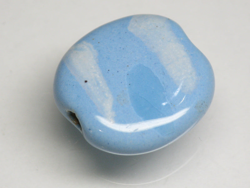 TOKO-BEADS KZ034-24 Kenyan ceramic bead 18mm KZ034-24 ケニアセラミックビーズ 18mmKazuri カズリビーズ Asian bead & African bead  Handmade,Lampeork,bead,asia,india,ethnic,parts,accessory,beads とんぼ玉,ビーズ,トンボ玉,アジア,インド,エスニック,手作り,パーツ,アクセサリー