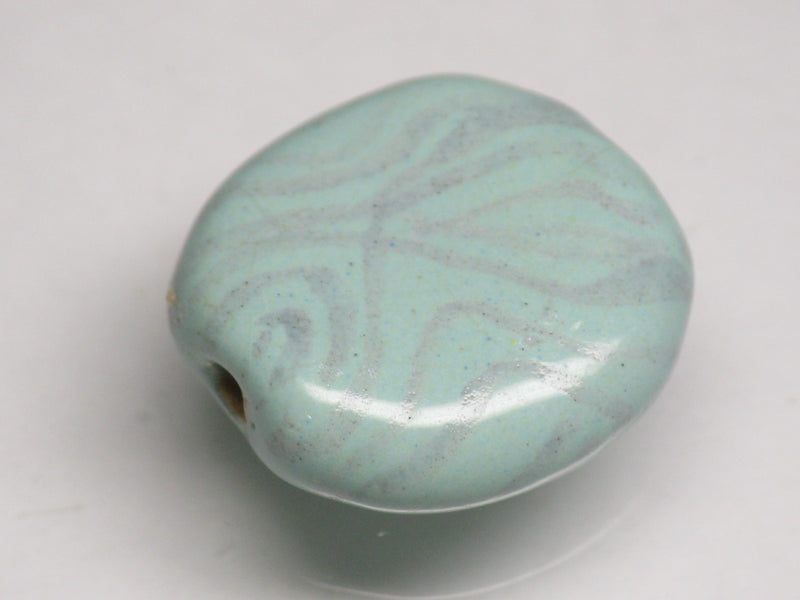TOKO-BEADS KZ034-30 Kenyan ceramic bead 18mm KZ034-30 ケニアセラミックビーズ 18mm Asian bead & African bead  Handmade,Lampeork,bead,asia,india,ethnic,parts,accessory,beads とんぼ玉,ビーズ,トンボ玉,アジア,インド,エスニック,手作り,パーツ,アクセサリー